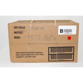 Leevax Wornick MRE Meals Ready to Eat, Emergency Food Supply, (Random Case A or B)