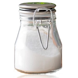 3.5 oz. Resealable Salt & Pepper Shaker with Stainless Steel Clip Top