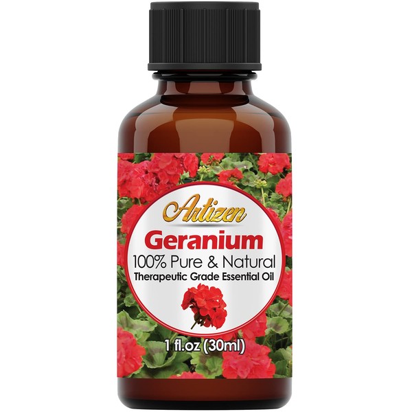 Artizen 30ml Oils - Geranium Essential Oil - 1 Fluid Ounce