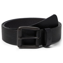 Johnston & Murphy Men's Scored Roller Buckle Belt, Black, 38