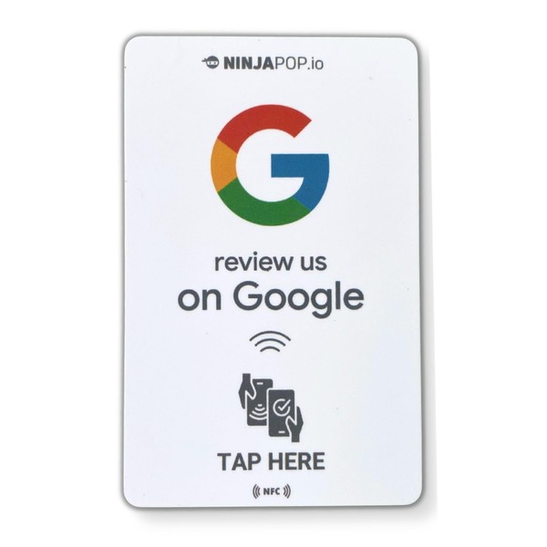 Ninja Pop NFC Review Cards –| Tap to Leave a
