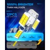 AtomBulb H7 Bulbs, 40000LM 6500K Cool White, 1:1 Mini Size,
