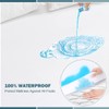2 Pack Twin Waterproof Mattress Protector Deep Pocket Mattress Cover,