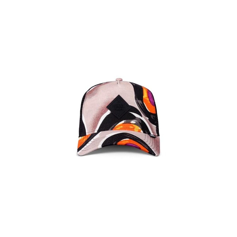 Djinns - Paintdots (Black/Orange/Purple) - Trucker Cap Mesh Cap Hat
