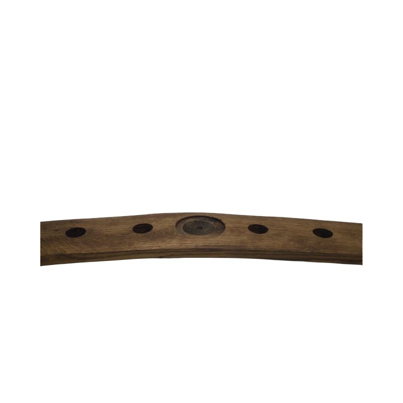 Elite Wine Racks Cork Stopper Display for Blanton's Corks (Walnut)