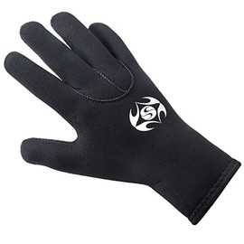 PAWHITS Wetsuit Gloves 3mm Neoprene Gloves Thermal Anti-slip Diving Gloves for Men Women S