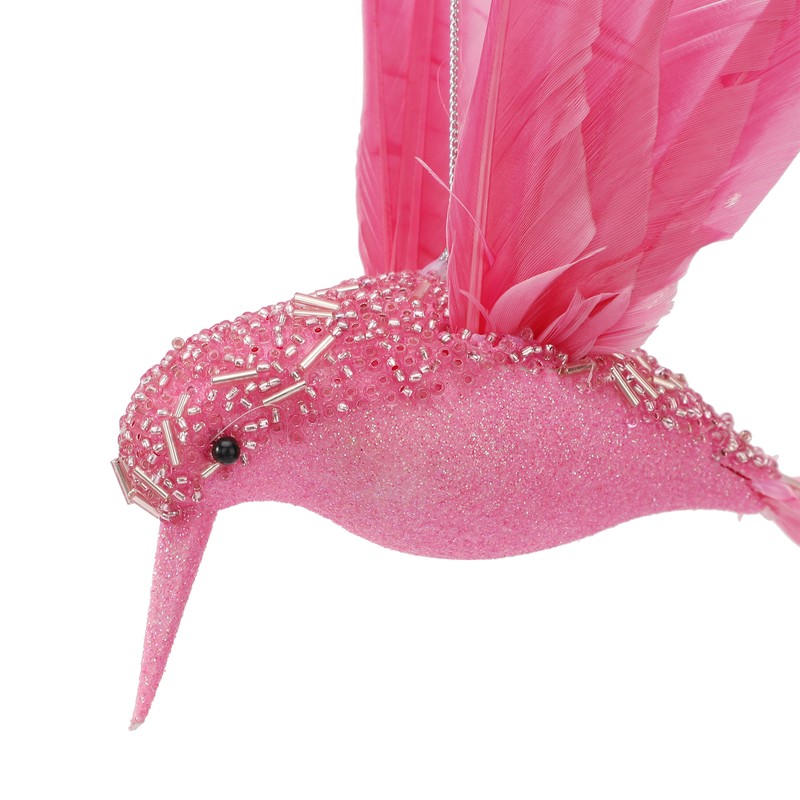 Bird Hanging Ornament Light Feather Strong Plastic Easy to Install