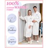 Jecery 2 Pack His and Hers Robes Gifts Cotton Waffle