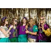 Moon Boat 74PCS Mardi Gras Accessories Bulk Parade Throws Rubber