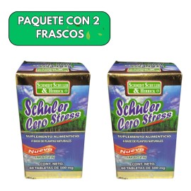 Paquete Schuler Cero Stress Tila Valeriana Tab Sabor