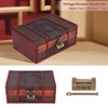 Classical Wooden Jewelry Storage Box Chest Case Holder Organizer with
