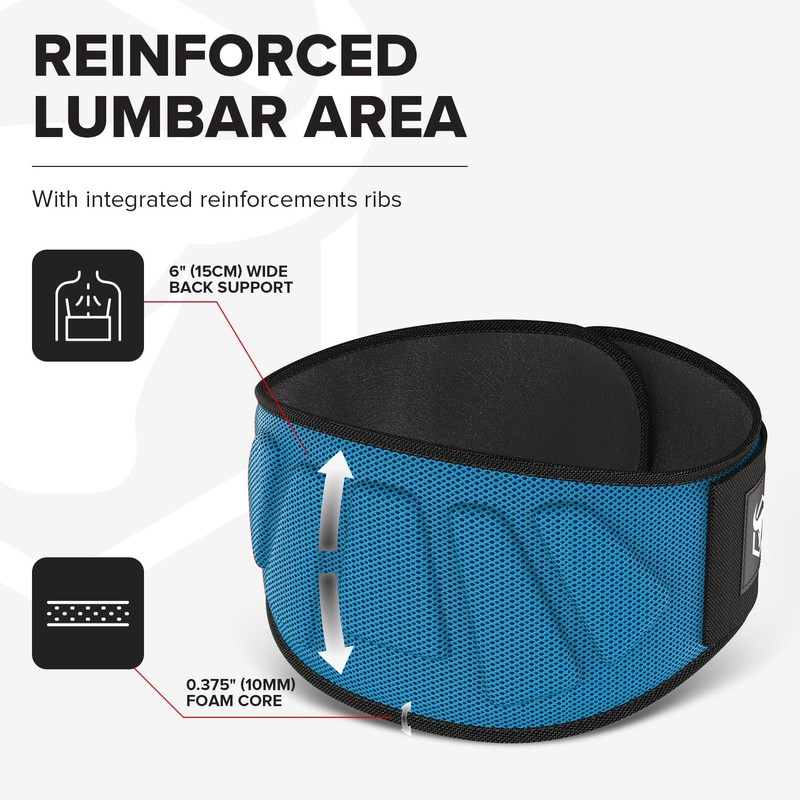 Weightlifting Belt For Men and Women - 6 Inch Auto-Lock