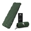 WANDERFALKE® Ultralight Inflatable Sleeping Mat – XL Width 66 cm