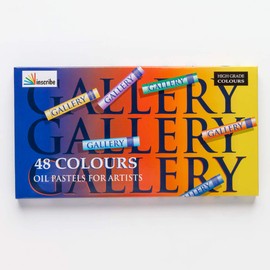 Inscribe Gallery Oil Pastels - Assorted Colours, Pack of 48
