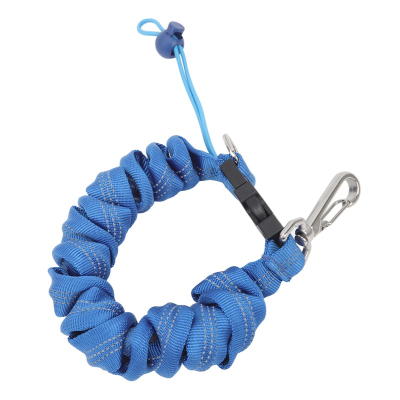 Diving Camera Lanyard Stainless Steel Spring Coiled Lanyard Diving Coil