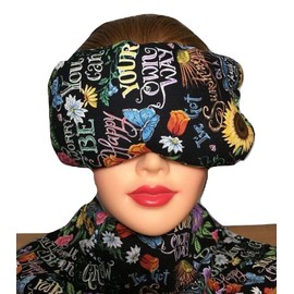 Heavenly Hollow Eye Mask Lavender Eucalyptus,Sinus, Herbal Pack,Hot Cold Pack,Eye Pack,Sunflower