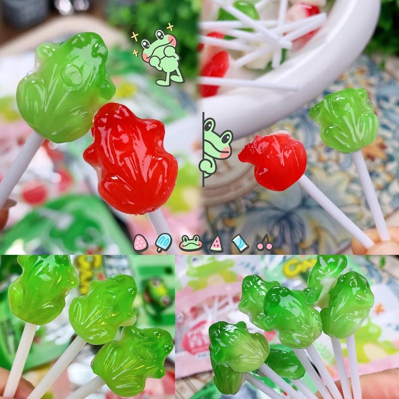 AIBOYA Frog Shape Silicone candy Molds Passover Frog Mold For