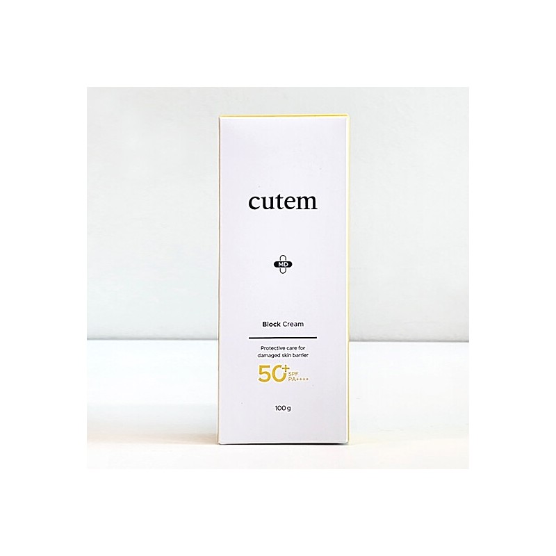 Q-TEM Block Cream MD Cream 100g / 큐템 블록크림 MD