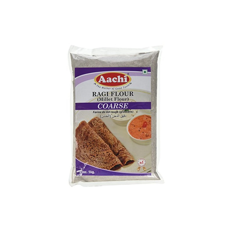 Aachi, Ragi Flour (Millet Flour) (Coarse), 2 Pound(LB)