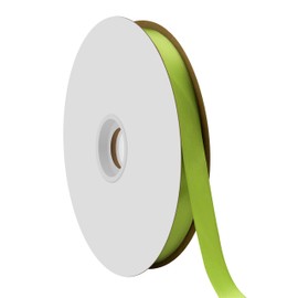 Berwick Offray LLC Berwick Offray 5/8" Single Face Satin, Kiwi Green, 100 Yds Ribbon