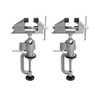 QWORK 3" Universal Tabletop Clamp Vice Tilts Rotate 360°, 2