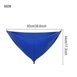 1 pcs Air Conditioner Cleaning Cover,Split Cleaning Kit,Funnel Shape Split AC Cleaning Cover Bag with Water Pipe Wall Mounted Air Conditioning Cleaning Kit for Household AC Units(blue)