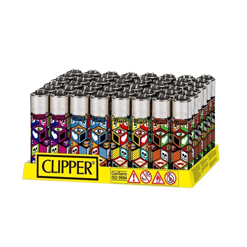 Clipper Large Lighters from the Clipper Collection, Pack of 48