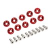 Xotic Tech 10 Pcs Fender Bumper Washer Bolt M6x20mm T6