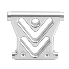 RC Car Aluminum Alloy Front Bezel Anti Collision Bezel Metal Front Bumper for Axial RBX10 Ryft 1/10Silver
