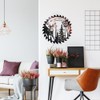 Metal Wall Art Cut Decor Elk Saw Blade Wall Deer