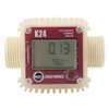 Digital Turbine Flow Meter 20BAR High Accuracy LCD Display G1