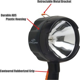 Cyclops SPOTLIGHTS CYC-HS140012V Spotlight, Black