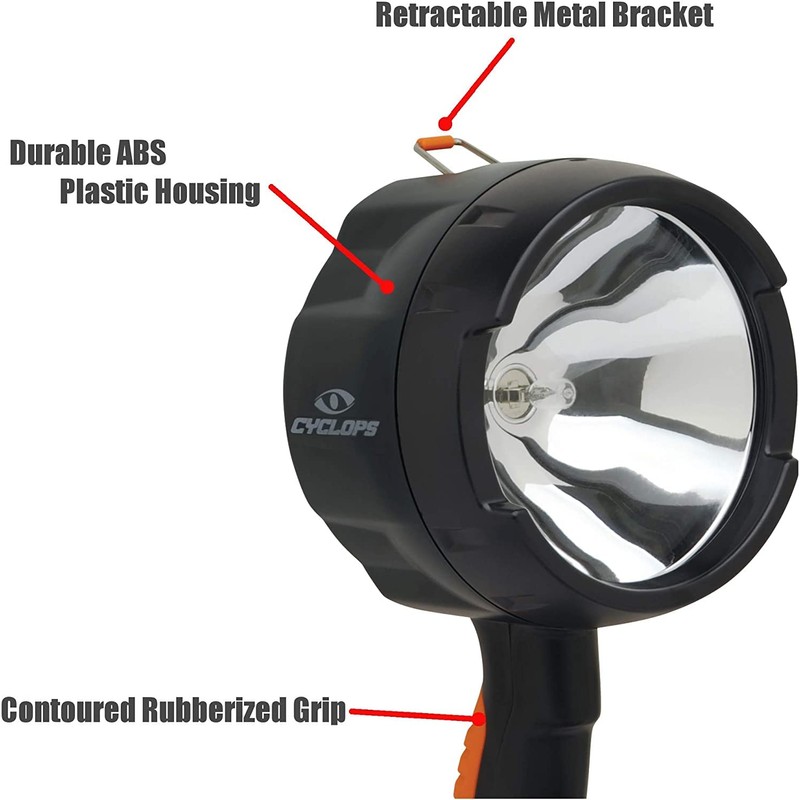 Cyclops SPOTLIGHTS CYC-HS140012V Spotlight, Black
