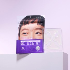 Illumiel Microneed Shot Glabella Lifting Patch (4 Sheets) / 일루미엘 마이크로니드샷 미간 리프팅 패치 4매
