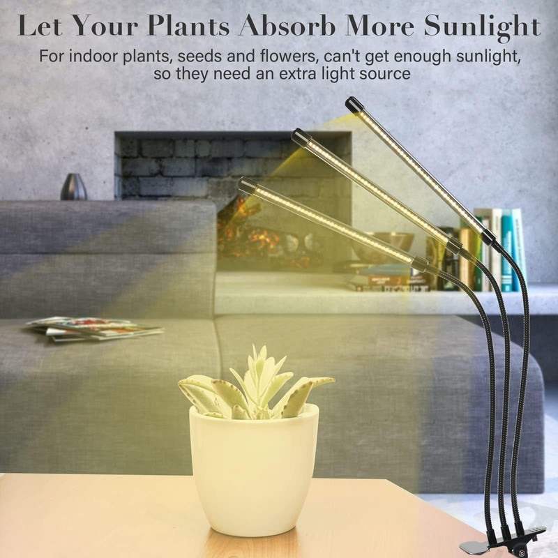 iPower LED Grow Lights for Indoor Plants, Full Spectrum Plant