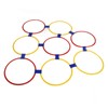 10PCS Kids Exercise Hoops Jumping Hopscotch Game Rings for Sensory