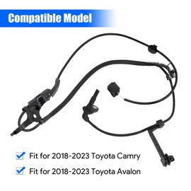 LoloWheat ABS Wheel Speed Sensor Front Left Fit for Toyota Camry/Avalon 2018-2022 Replace # 89543-06081 ALS3237 V70720407 5S15789 Driver Side Speed Sensor Wire Harness