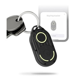 Rolling Square AirNotch Pro - Apple Find My Only - Llavero Bluetooth Tracker (paquete de 2), baterías reemplazables, sonido fuerte de 360°, localizado