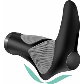 FAMEX RIDE® Ergonomic Ergo Bar End Handlebar Grip Bike Soft Cycle Comfort Support