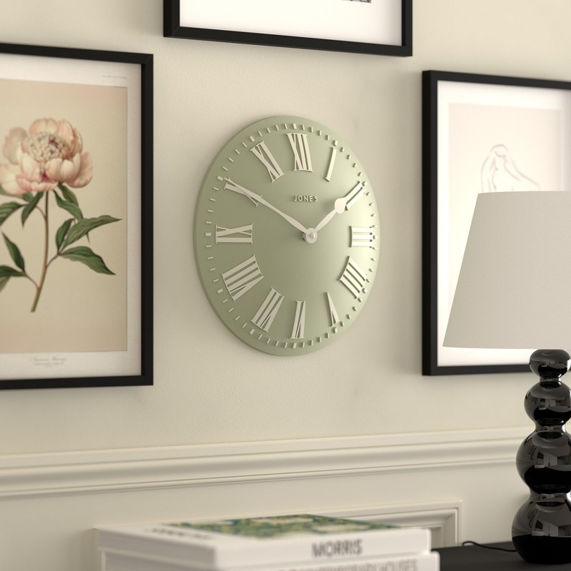 Jones Clocks® Strand wall clock | Modern convex clock |