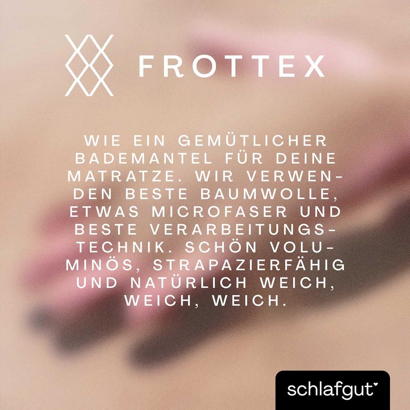 schlafgut Terry Towelling Fitted Sheet up to 100 x 200