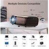 Excelvan Projector BL43; Home Theater 720P Supports 1080P; 2600 Lumens