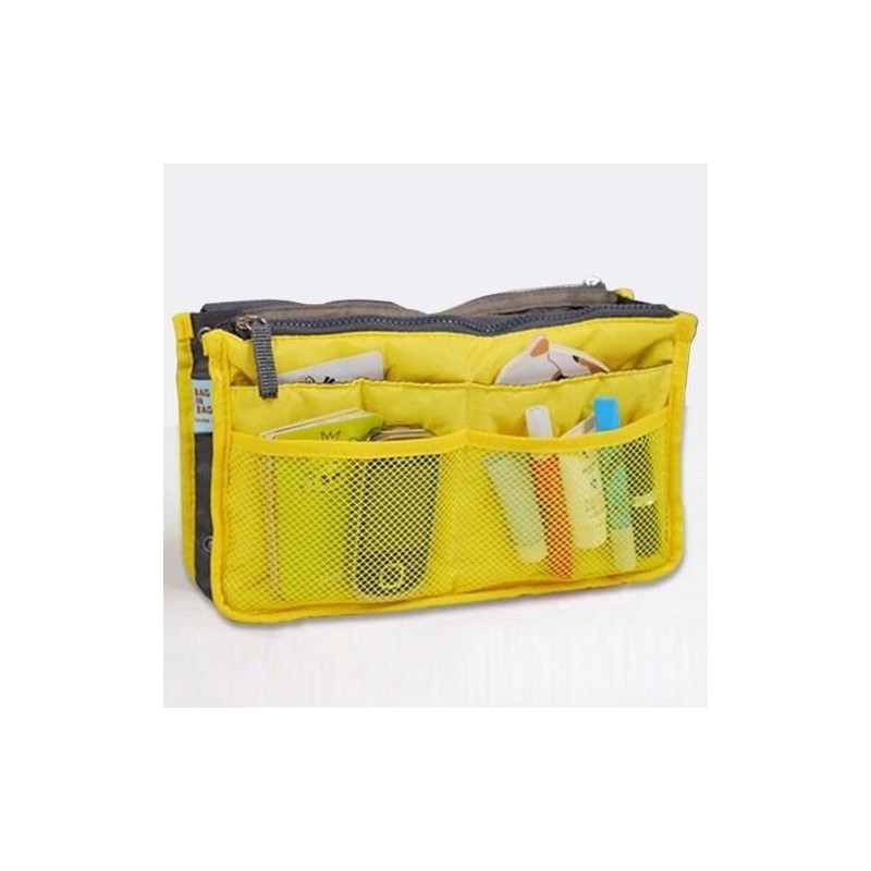 Bolsa Organizadora Multiusos Para Bolsa De Mano (Amarillo)