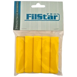 PRO FILSTAR ZIG RIG Pop Up Foam Yellow 5 Pieces Diameter 15 mm, 7 cm - Bait Pop Up for Fishing Hooks - Pop Up Fishing - Carp Fishing - Carp Fishing Assembly - Fishing Bait - Feed Accessories - Carp