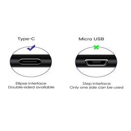 FJKERWDS Replacement Headlamp Flashlight Type C Charging Cable Compatible with LHKNL,Liuptiuo,Foxelli,Coast XPH30R,MAFSEUT,‎Samyoung,SLONIK Rechargeable Headlamp