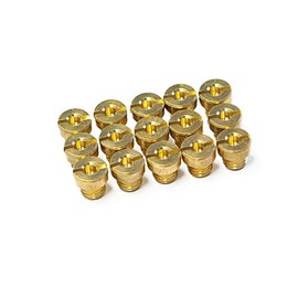 Maxtuned Main Nozzle Set for Dellorto Carburettor M6 - Size 60-130 (Set Maxi, 15 Pieces)