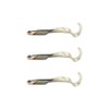 Pack of 3 Rubber Fish Twister Minnow 11 cm Predatory