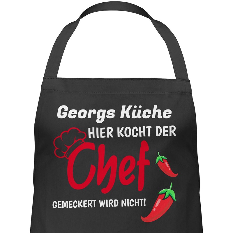 Geschenk mit Namen personalisiert by Shirtracer - Apron - Cooking