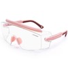 UKNOW Safety Goggles Over Glasses, Anti Fog Safety Glasse with