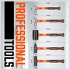 HORUSDY 5-Piece Hammer Set, 16oz and 32oz Ball Pein Hammers,